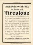 1911 5 31 Indy 500 Firestone Tires Indianapolis 500 mile race ad THE HORSELESS AGE 8.5″×11.5″ page 954L
