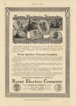 1911 6 22 IND Indy 500 Remy Magneto Triumphs In World’s Greatest Race ad MOTOR AGE 8.25″×11.5″ page 58