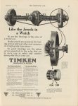 1912 9 11 TIMKEN BEARING AXLES Like the Jewels in a Watch ad THE HORSELESS AGE 9″×12″ page 55