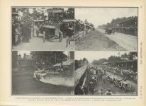 1913 8 20 Grand Prix de la Sarthe Race photos THE HORSELESS AGE 9″×12″ page 292