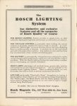1914 8 12 BOSCH LIGHTING System ad THE HORSELESS AGE 9″×12″ page 48