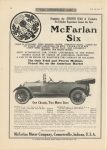 1914 8 12 IND McFARLAN McFarlan Six ad THE HORSELESS AGE 9″×12″ page 30