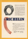 1916 11 9 MICHELIN TIRE COMPANY ad The AUTOMOBILE 9″x12″ page 56