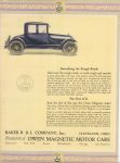 1916 12 14 DRIVING A MELODY OWEN MAGNETIC MOTOR CARS ad MOTOR AGE 9″x12″ page 110