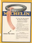 1916 12 14 MICHELIN TIRES ad MOTOR AGE 9″×12″ page 115