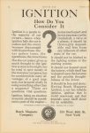 1916 12 7 Bosch Magneto IGNITION How Do You Consider It ad MOTOR AGE 9″×12″ page 66