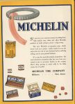 1916 12 7 MICHELIN TIRE ad MOTOR AGE 9″×12″ page b