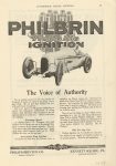 1919 12 PHILBRIN Reliable IGNITION Mercer ad AUTOMOBILE TRADE JOURNAL 6.5″×9.25″ page 15
