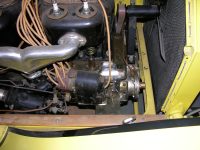 1914 STUTZ Bearcat original yellow engine fronr right Geo snapshot