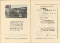 1912 MICHELIN THE MOTORIST’S HANDBOOK NATIONAL Joe Dawson 4.25″×6.25″ booklet pages 62 & 63