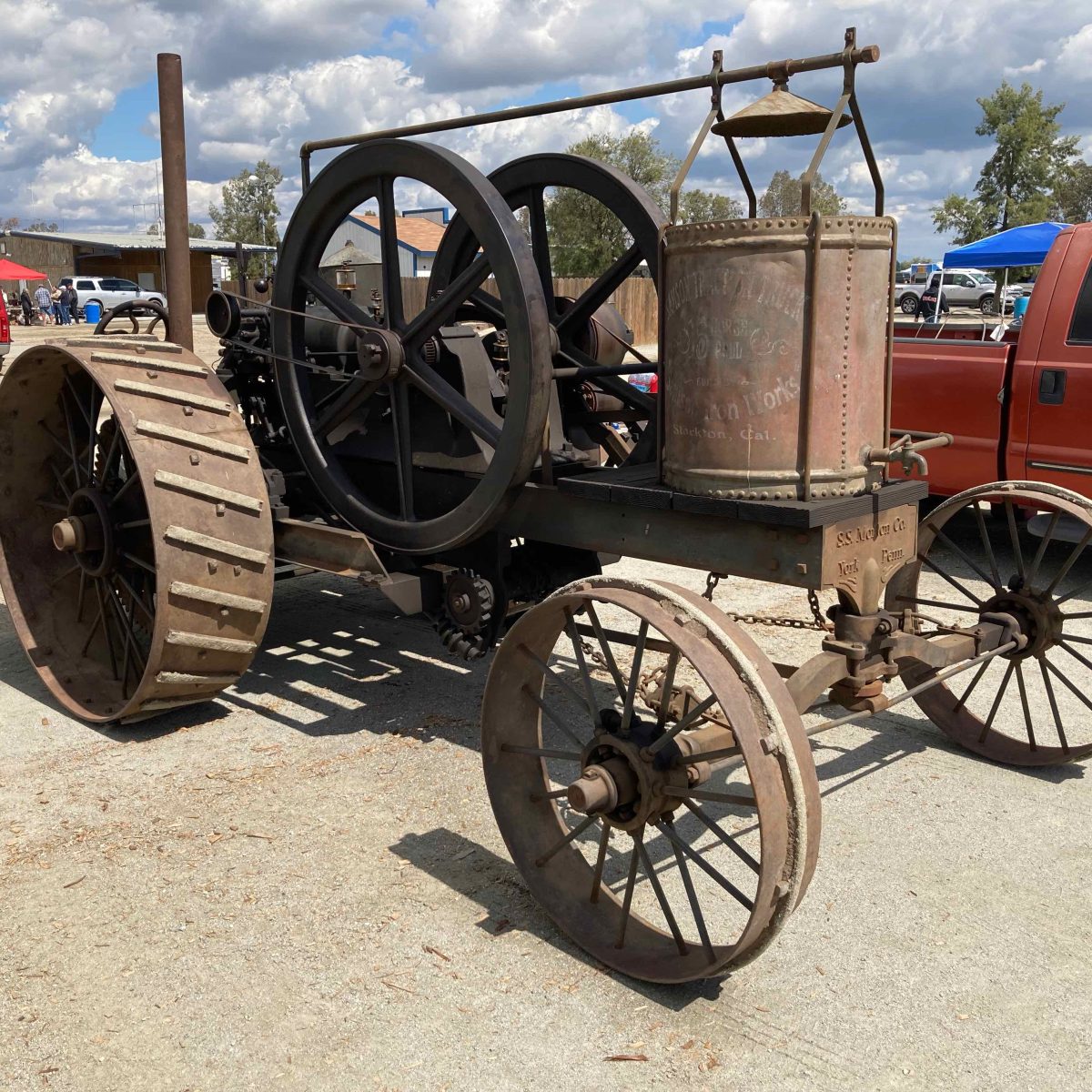 2022 4 22 Tulare Brass Era/Pre-War Swap Meet SAMSON TRACTOR TRUCK ...