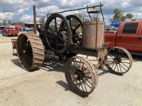 2022 4 22 Tulare Brass Era/Pre-War Swap Meet SAMSON TRACTOR TRUCK Johnson Iron Works Stockton, Cal