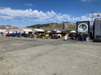 2022 8 17 Monterey Historics Ragtime Racers set up