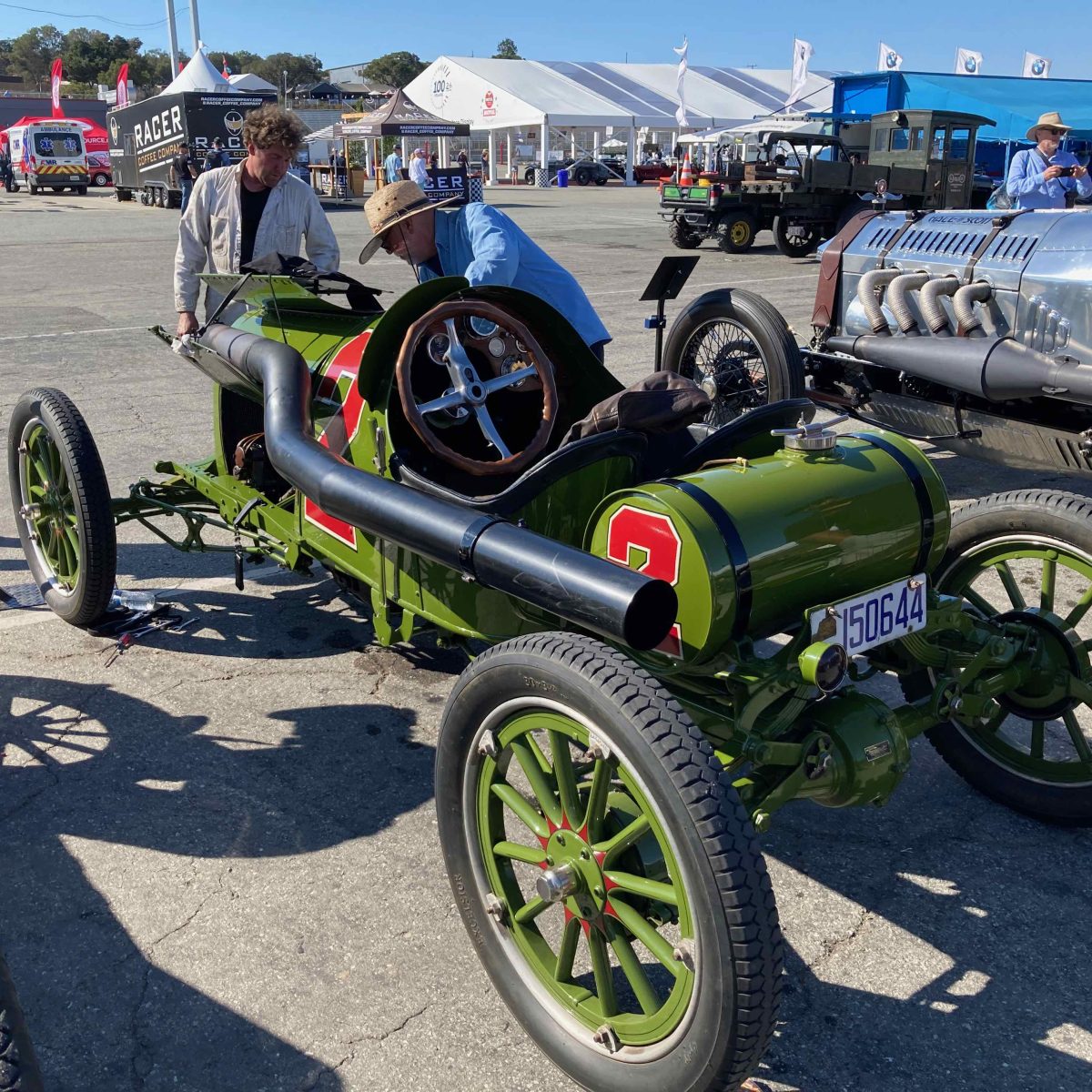 Ragtime Racers 2022 8 18 Monterey Historics Ragtime Racers 1917 FORD Oval Track Racer