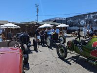 2022 8 19 ca. TM Monterey Historics Ragtime Racers 1910 NATIONAL Chris, Frank, Shawn 2