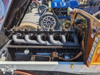 2022 8 19 ca. TM Monterey Historics Ragtime Racers 1912 FRANKLIN Desert Racer engine left