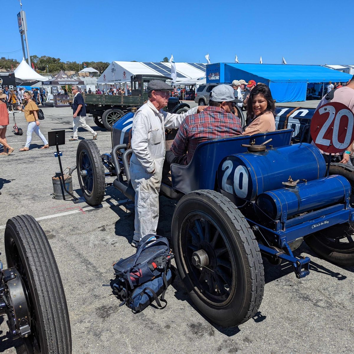 2022 8 19 ca. TM Monterey Historics Ragtime Racers Rich and 1911