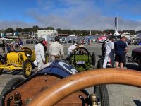 2022 8 20 1030 am Monterey Historics Ragtime Racers crowd before we went out 4