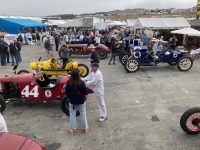 2022 8 20 950 am Monterey Historics Ragtime Racers crowd before we went out 2