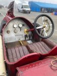 2022 8 20 Monterey Historics 1913 ISOTTA FRANCHINI Tipo IM Indy Car cockpit