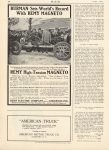 1909 4 REMY IND High Tension MAGNETO BURMAN ad MoToR 9.5″×13″ page 130