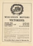 1912 10 10 WISCONSIN MOTORS VICTORIOUS ad MOTOR AGE 8.5″×12″ page 70