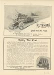 1912 4 11 RUTENBER MOTOR give him the road ad MOTOR AGE 8.5″×11.75″ page 90