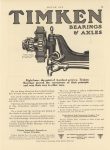 1912 4 11 TIMKEN BEARINGS AXLES ad MOTOR AGE 8.5″×11.75″ page 89