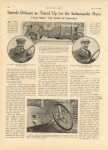 1914 4 16 Indy 500 Speedy Delage as Tuned Up for Indianapolis Race article MOTOR AGE 8.5″×12″ page 28