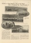 1915 11 11 Incidents in Final Speedway Race of the Season Held at Sheepdhead Bay Track November 2 photos MOTOR AGE 8.5″×11.75″ page 23