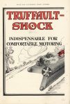 1910 6 TRUFFAULT SHOCK INDISPENSABLE FOR COMFORTABLE MOTORING ad CYCLE AND AUTOMOBILE TRADE JOURNAL 6.5″×9.5″ page 36