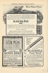 1910 HAVOLINE OIL More Horse Power ad The Review of Reviews Advertising Section 6.5″×9.75″ page 77