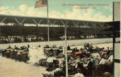 1911 5 30 ca. Indy 500 The Speed Demons Motor Speedway postcard front