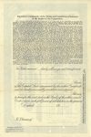1922 8 23 LEXINGTON AUTOMOTIVE CORPORATION stock certificate 8″×12″ back