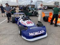 2022 10 23 10:28:29 am Circuit of the Americas Raceway Austin, TX MASTERS HISTORIC RACING Formula Atlantic JCB Car 36 false grid race day