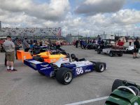 2022 10 23 10:37:35 am Circuit of the Americas Raceway Austin, TX MASTERS HISTORIC RACING Formula Atlantic JCB Car 36 false grid race day