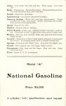 1904 NATIONAL ELECTRIC VEHICLES Gasoline Model A folder 4.5″×7″ page 10
