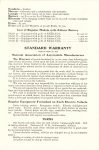 1904 NATIONAL ELECTRIC VEHICLES STANDARD WARRENTY folder 4.5″×7″ page 8