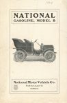 1904 NATIONAL GASOLINE MODEL B folder 6″×9″ Front
