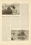 1909 11 ca. Won by W.M. Hilliard in the Lancia article MOTOR AGE 8.5″×12″ page 21