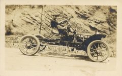 1909 12 6 Atlanta, GA PM Homemade racer RPPC front