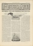 1909 12 9 MOTORING CUPS AND TROPHIES OLD AND NEW photos MOTOR AGE 8.75″×12″ page 1