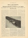1910 4 13 Wholesale Shattering of Records at Los Angeles Sport and Contests article THE HORSELESS AGE 8.75″×11.75″ page 537