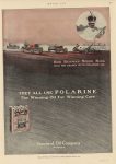 1911 9 28 POLARINE Bob Burman Speed King color ad MOTOR AGE 8″×11.25″ page 51