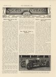 1912 11 6 Mulford Wins Election Day Derby Brighton Beach Sports and Contests article THE HORSELESS AGE 8.5″×11.75″ page 687