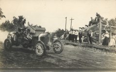 1910 NATIONAL racer Vanderbilt Cup Race RPPC front
