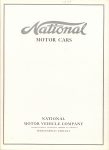 1914 National MOTOR CARS Six and 40 sales catalog 7.75″×10.75″ page 1