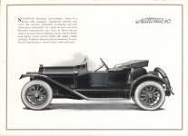 1914 National MOTOR CARS Six and 40 sales catalog 7.75″×10.75″ page 21