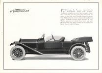1914 National MOTOR CARS Six and 40 sales catalog 7.75″×10.75″ page 23