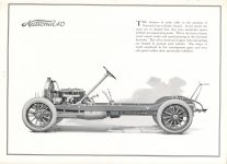 1914 National MOTOR CARS Six and 40 sales catalog 7.75″×10.75″ page 25